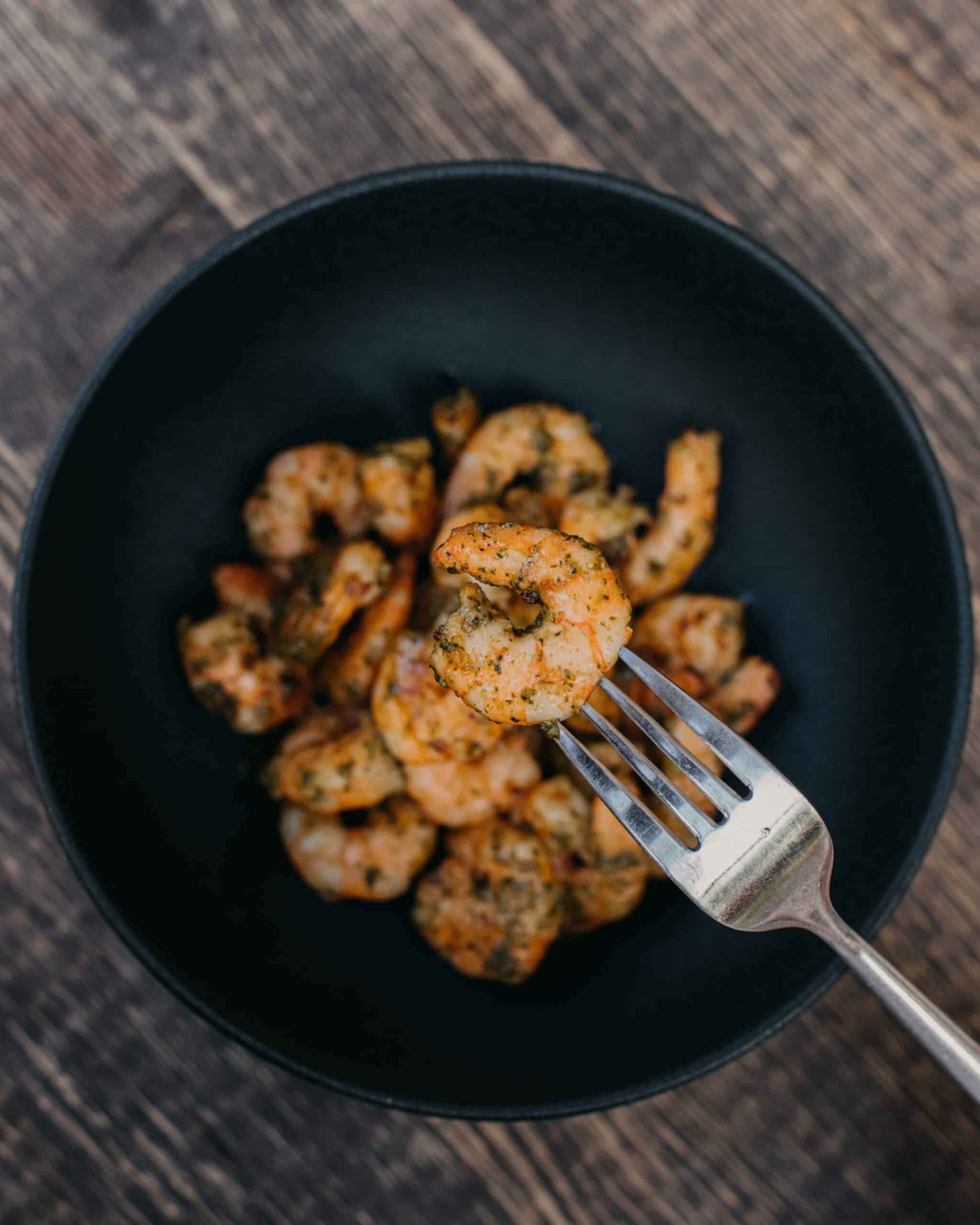 Garlic Butter Shrimp with Quinoa