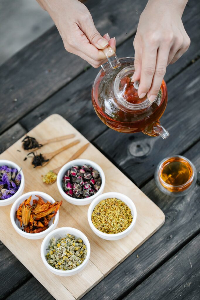how to make homemade herbal tea