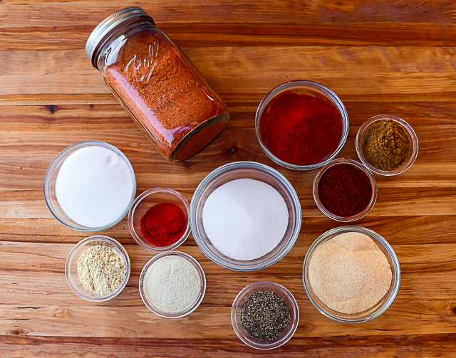 how to make a homemade spice rub for BBQ
